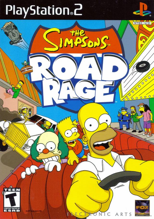 The Simpsons Road Rage PS2 - Video Game - Used - CaveGamers