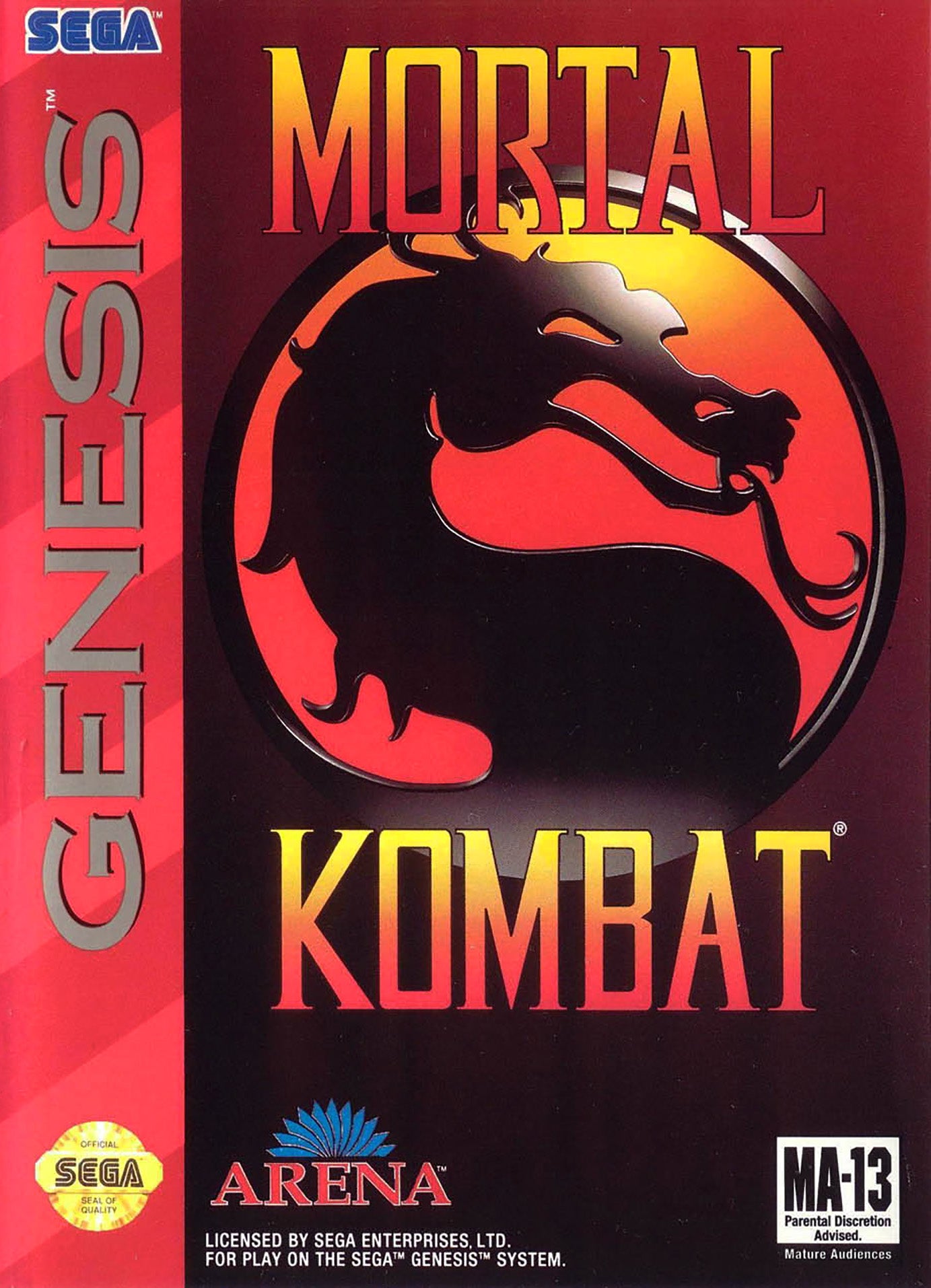 Mortal Kombat Genesis - Video Game - Used - CaveGamers