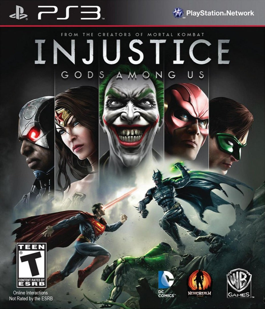 Injustice: Gods Among Us PS3 - Video Game - Used - CaveGamers