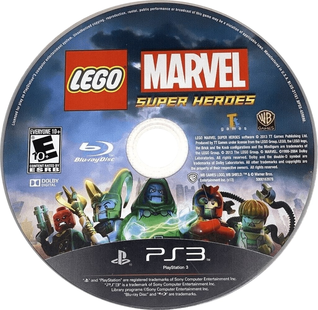 Lego: Marvel Super Heroes PS3 - Video Game - Used - CaveGamers - Image 3