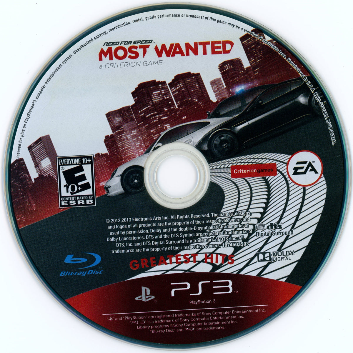 Need for Speed: Most Wanted PS3 - Video Game - Used - CaveGamers - Image 3