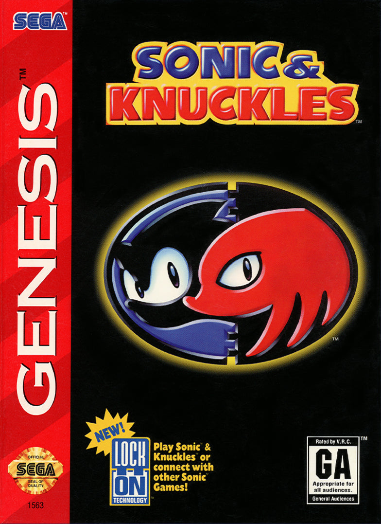 Sonic & Knuckles Genesis - Video Game - Used - CaveGamers