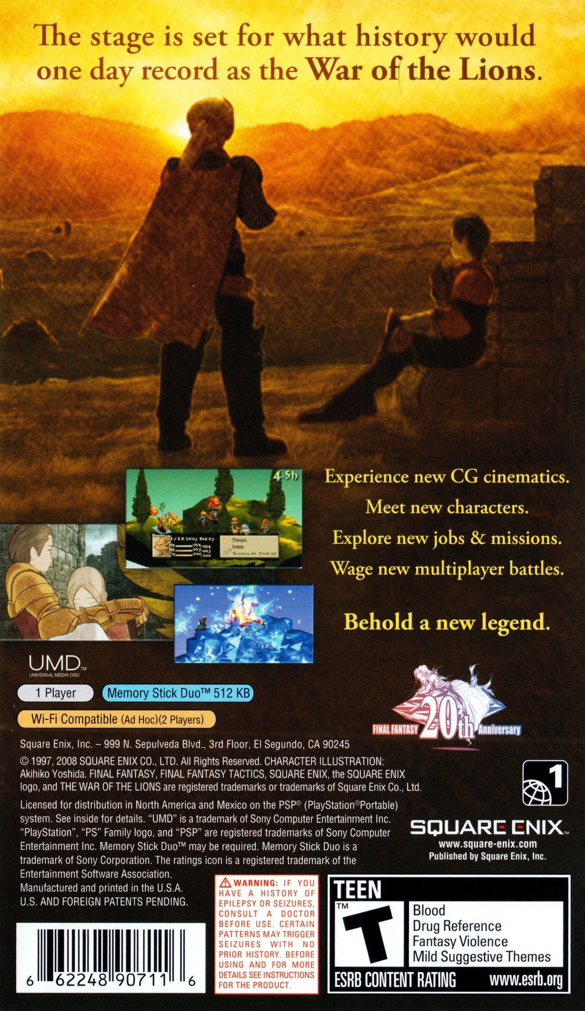 Final Fantasy Tactics: The War of the Lions