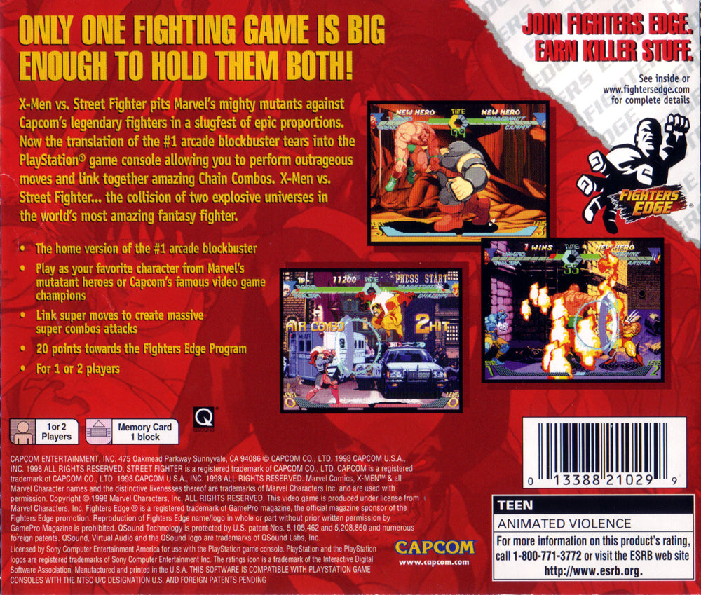 X-Men vs. Street Fighter