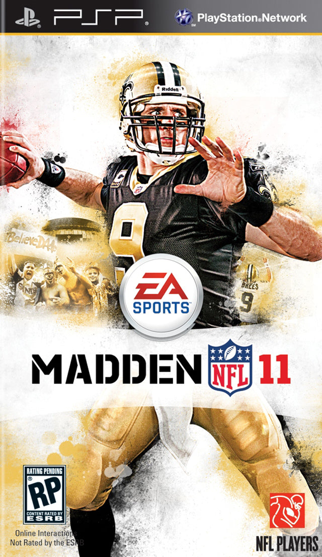 Madden NFL 11 PSP - Video Game - Used - CaveGamers