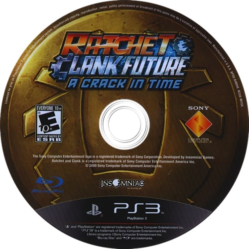 Ratchet & Clank Future: A Crack In Time PS3 - Video Game - Used - CaveGamers - Image 3