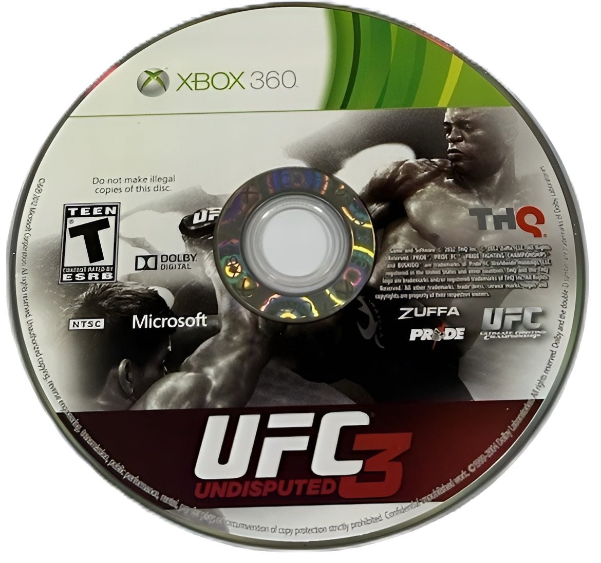 UFC Undisputed 3 Xbox 360 - Video Game - Used - CaveGamers - Image 3