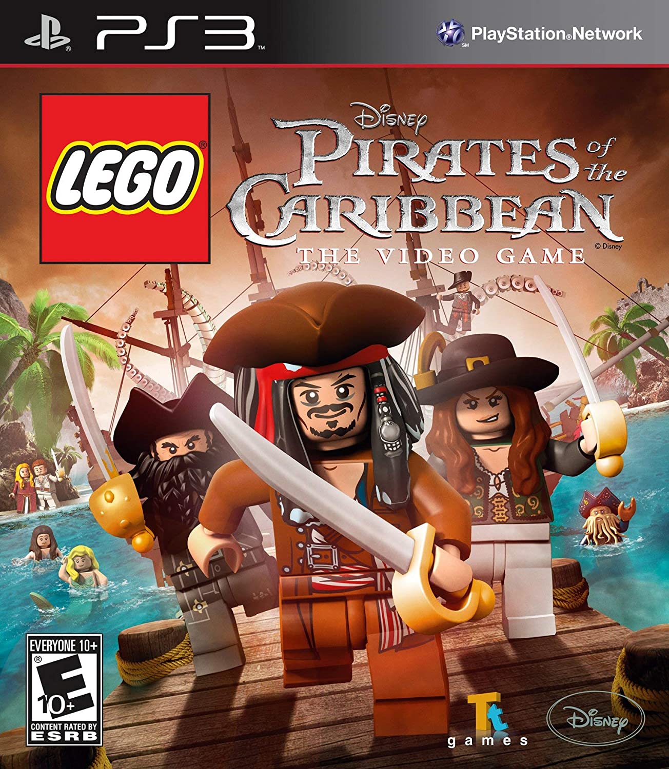 Lego Pirates of the Caribbean PS3 - Video Game - Used - CaveGamers