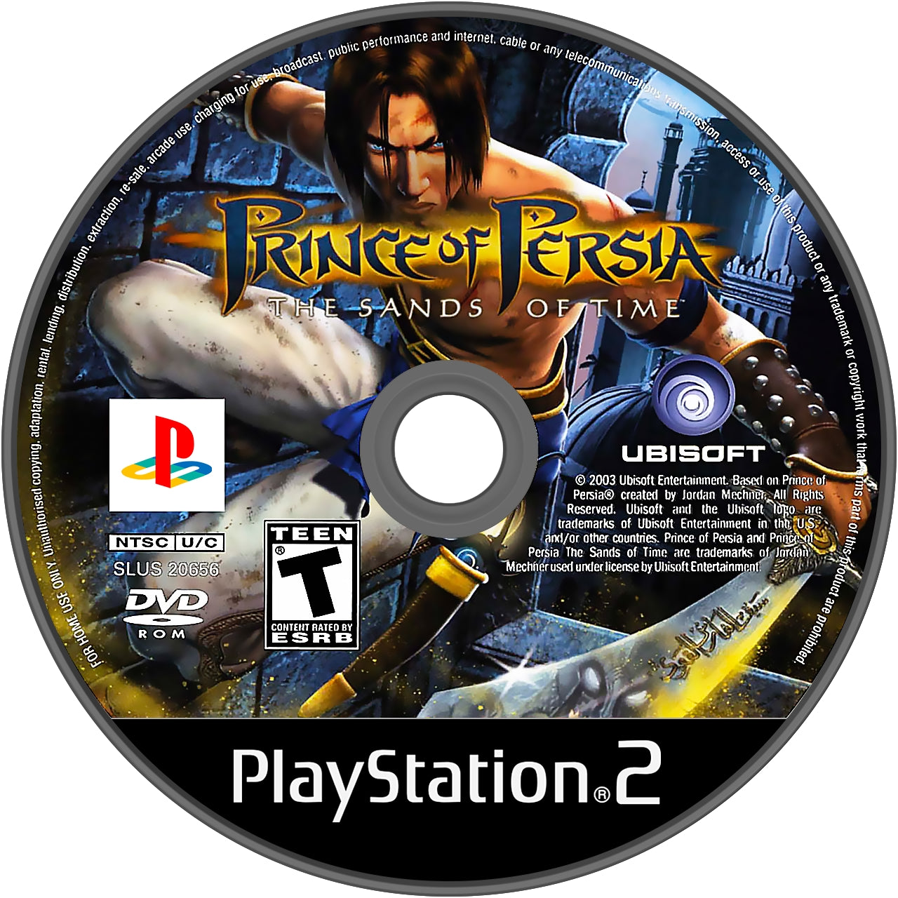 Prince of Persia: The Sands of Time PS2 - Video Game - Used - CaveGamers - Image 3