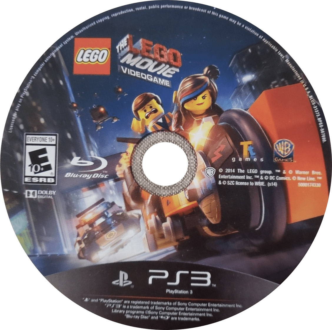 The LEGO Movie Videogame PS3 - Video Game - Used - CaveGamers - Image 3