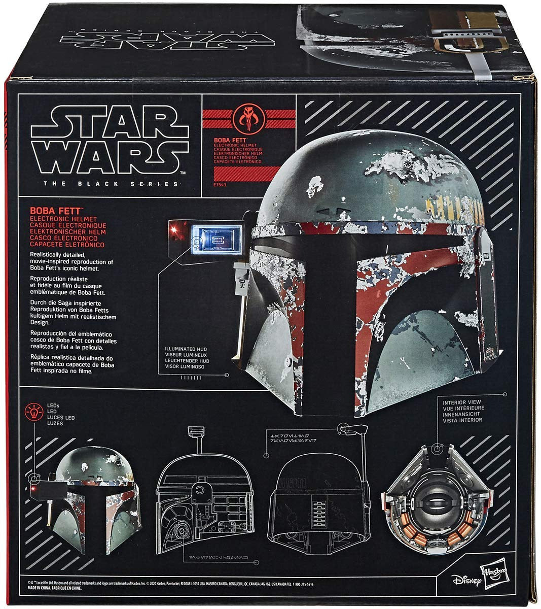 Star Wars: The Black Series - Boba Fett Electronic Helmet Prop Replicas - Toys - New - CaveGamers - Image 11