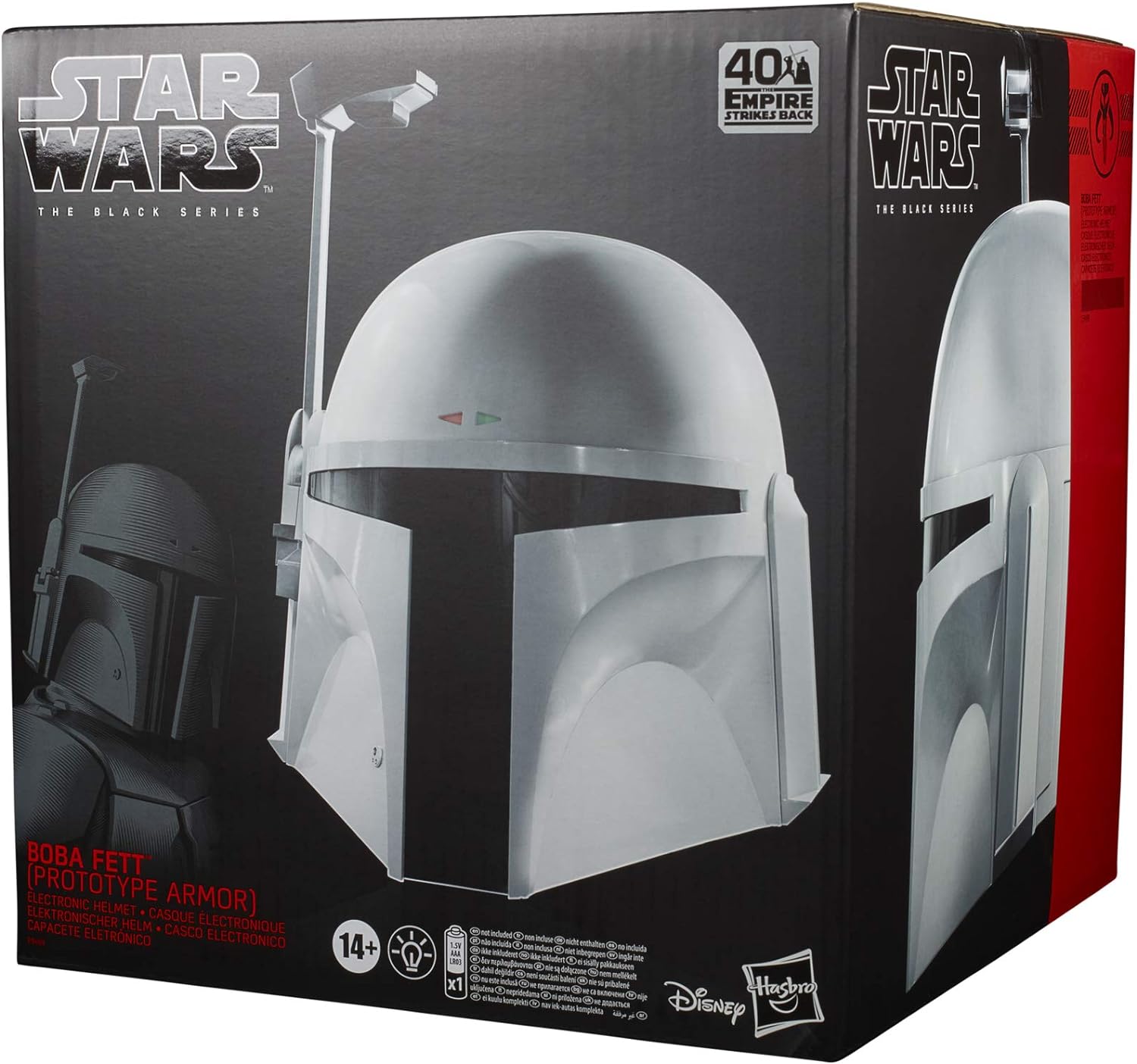 Star Wars: The Black Series - Boba Fett Prototype Armor Helmet Prop Replicas - Toys - New - CaveGamers - Image 3