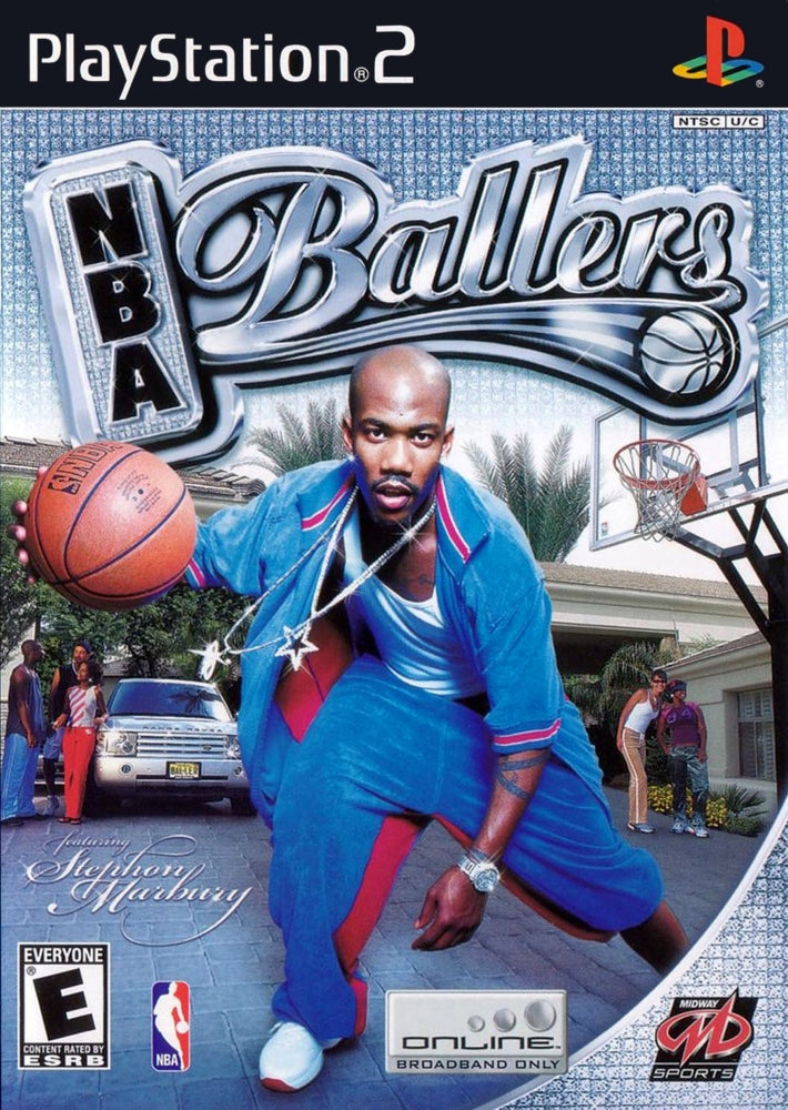 NBA Ballers PS2 - Video Game - Used - CaveGamers