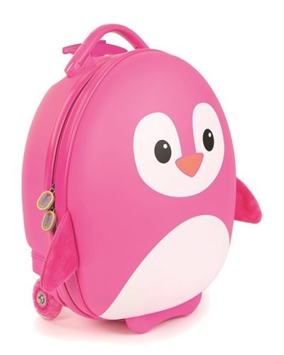 boppi Tiny Trekker Luggage Case - Pink Penguin - Misc - New - CaveGamers