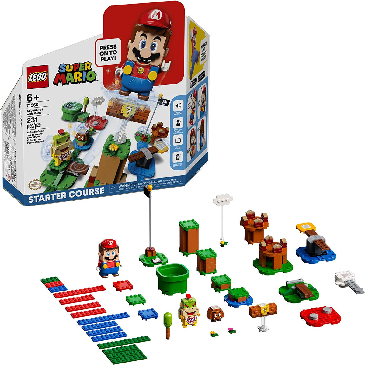 LEGO Super Mario Adventures with Mario Starter Course 71360 Building Sets - Toys - New - CaveGamers - Image 3