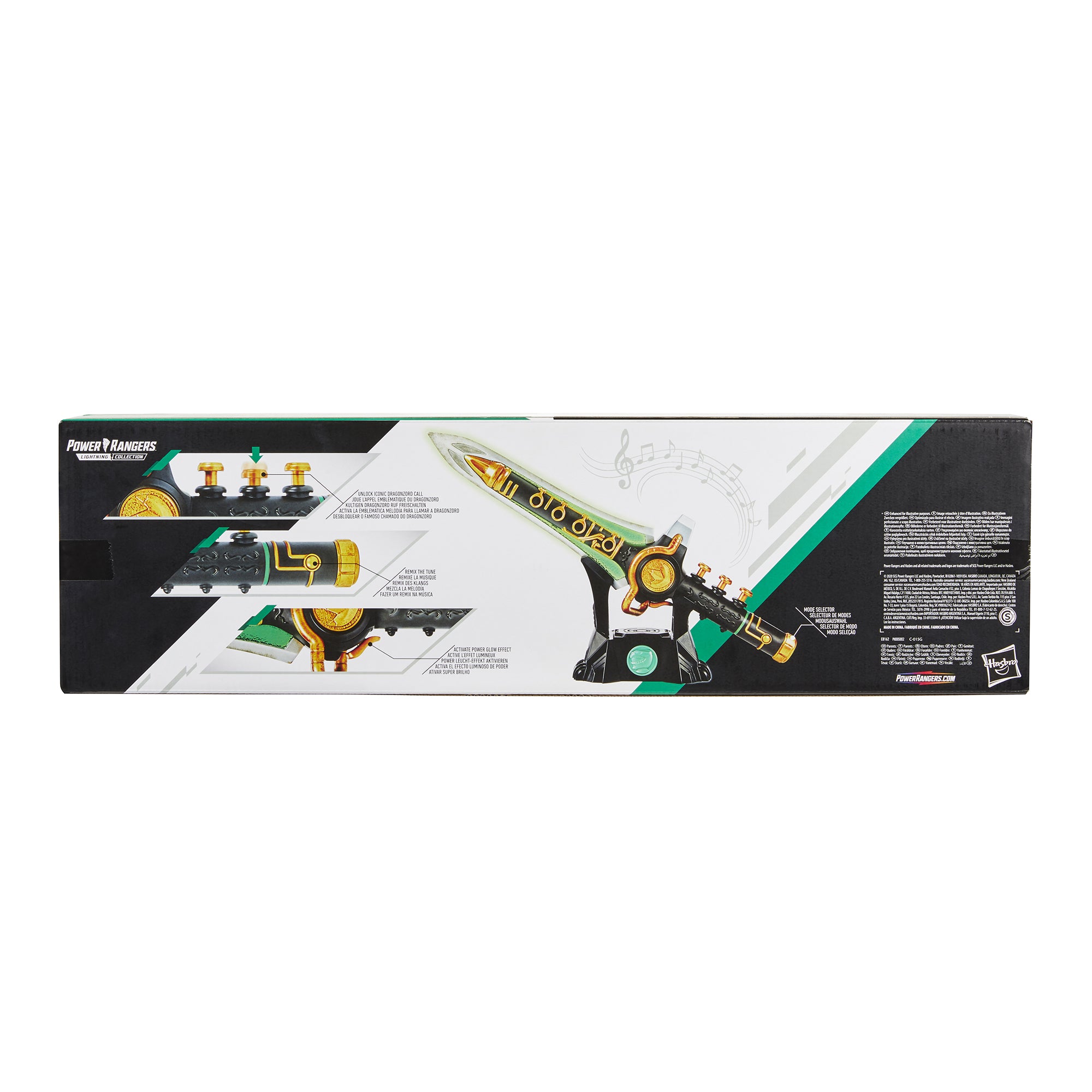 Power Rangers Lightning Collection Mighty Morphin Dragon Dagger Prop Replicas - Toys - New - CaveGamers - Image 5