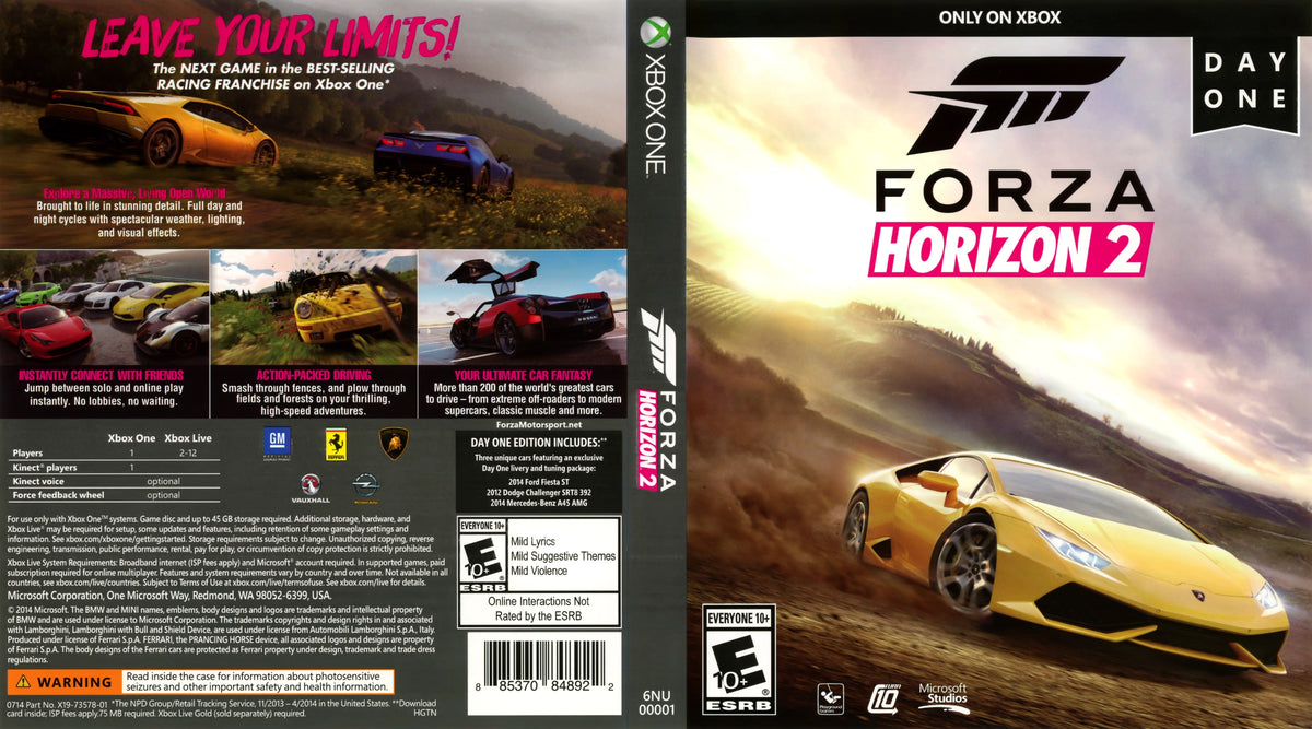 Forza Horizon 2 Xbox One - Video Game - Used - CaveGamers - Image 5