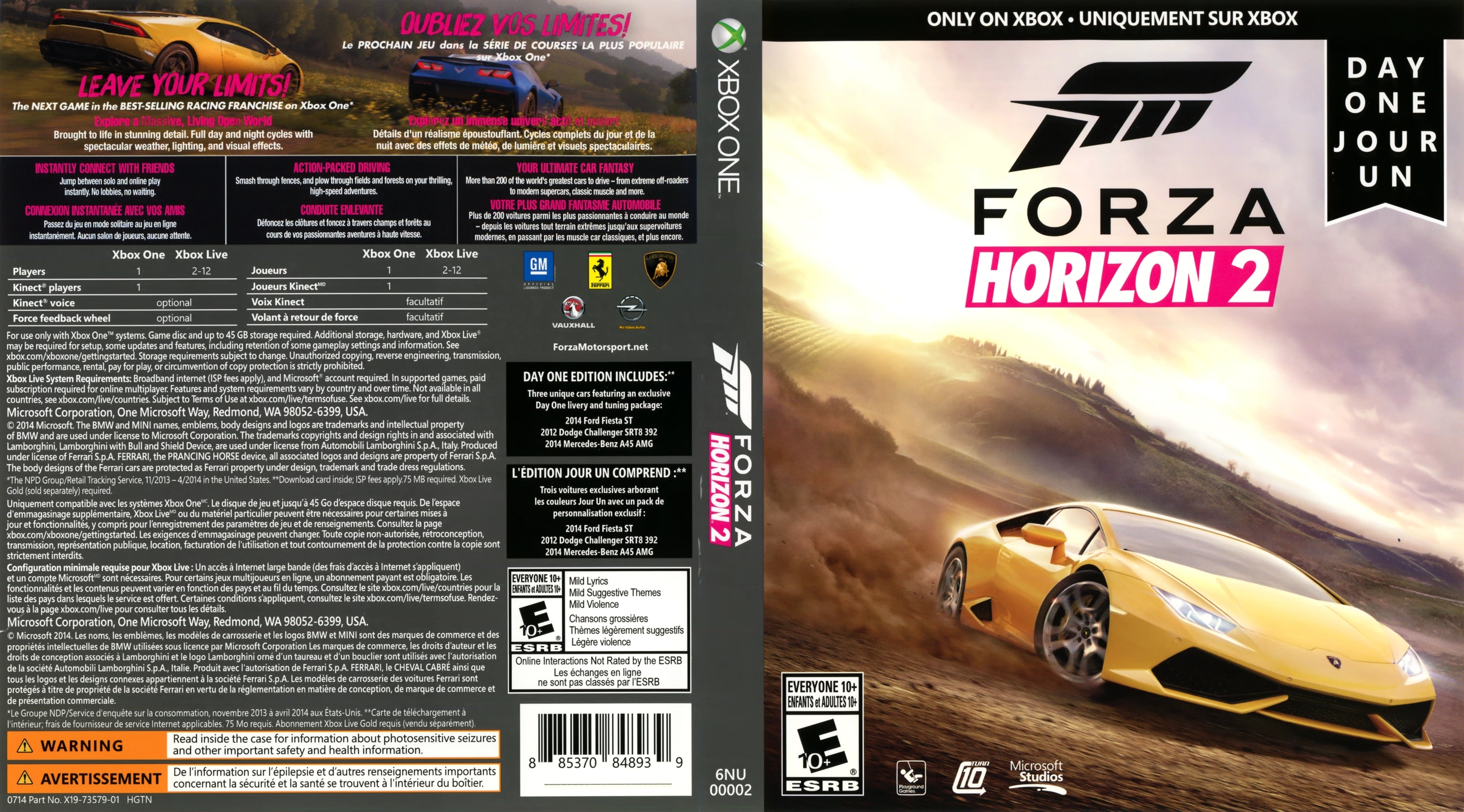 Forza Horizon 2 Xbox One - Video Game - Used - CaveGamers - Image 6