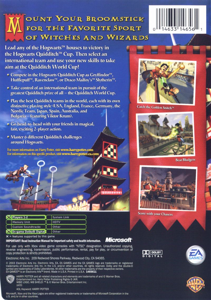 Harry Potter: Quidditch World Cup