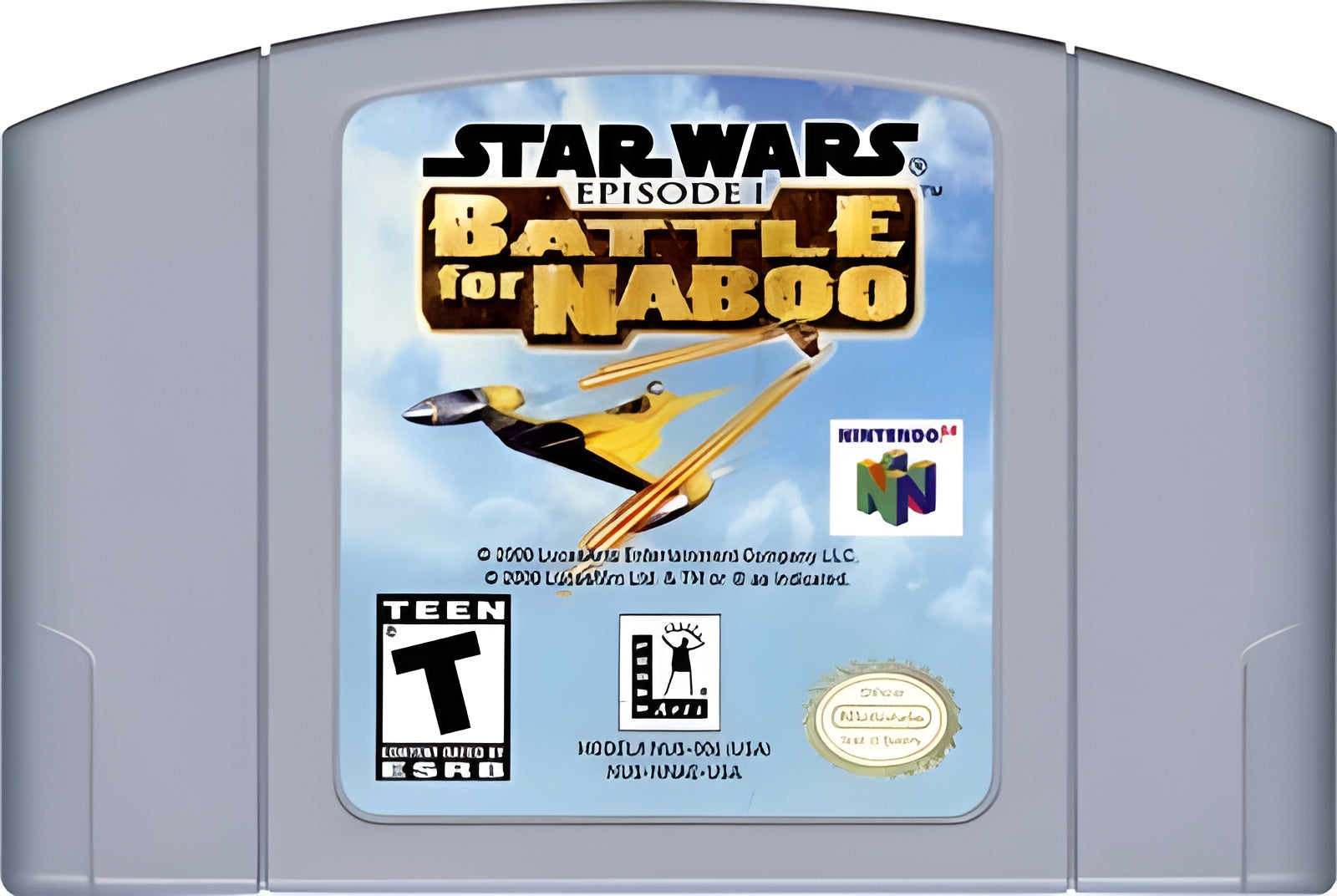 Star Wars: Battle for Naboo N64 - Video Game - Used - CaveGamers - Image 3