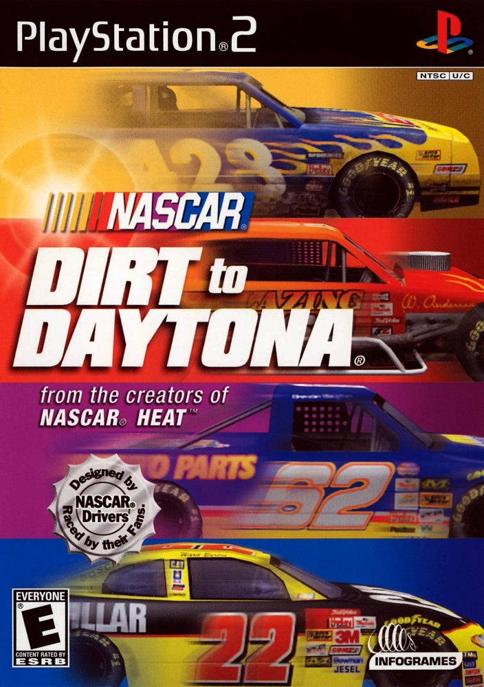 NASCAR Dirt to Daytona PS2 - Video Game - Used - CaveGamers
