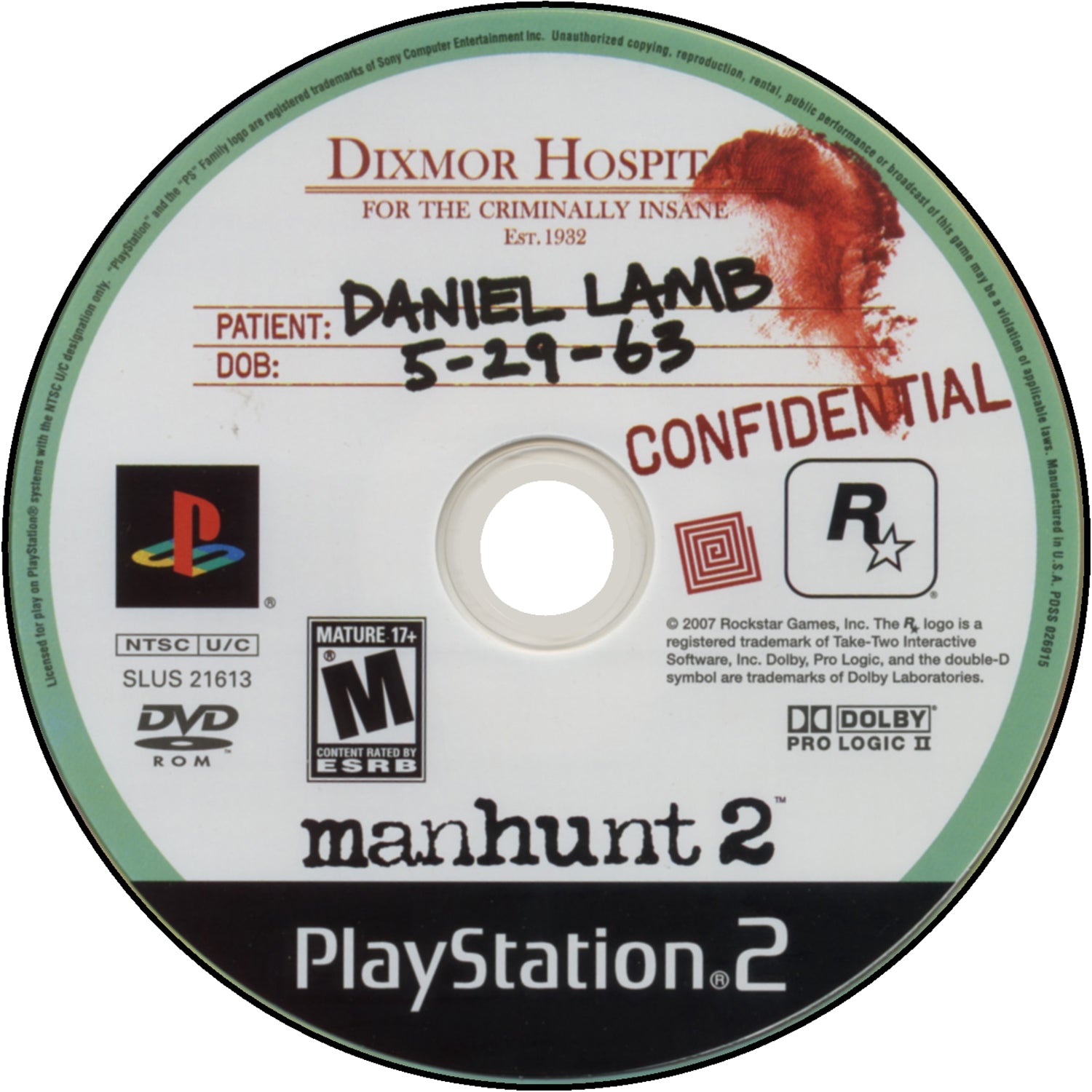 Manhunt 2 PS2 - Video Game - Used - CaveGamers - Image 3