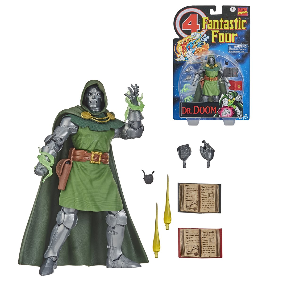 Dr. Doom (Fantastic 4) - Marvel: Retro Collection 6" Action Figure Action Figures - Toys - New - CaveGamers
