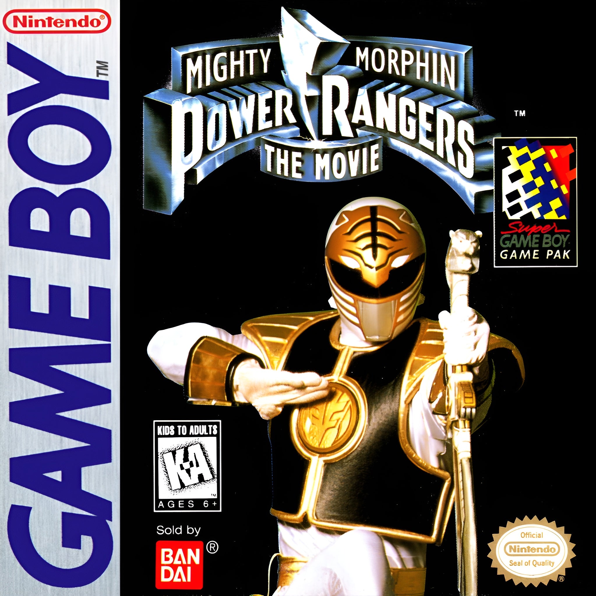 Mighty Morphin Power Rangers: The Movie Game Boy - Video Game - Used - CaveGamers