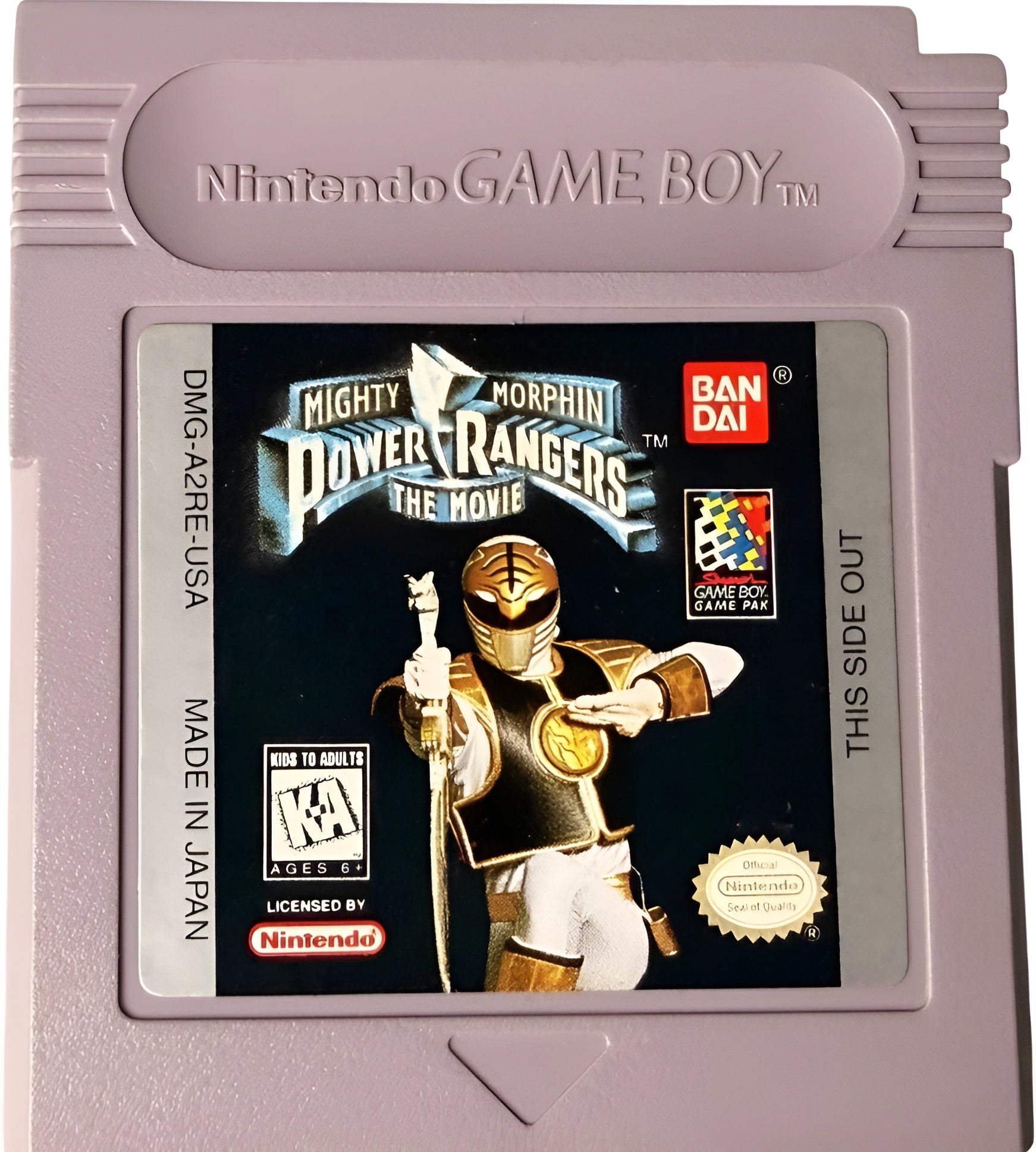 Mighty Morphin Power Rangers: The Movie Game Boy - Video Game - Used - CaveGamers - Image 3