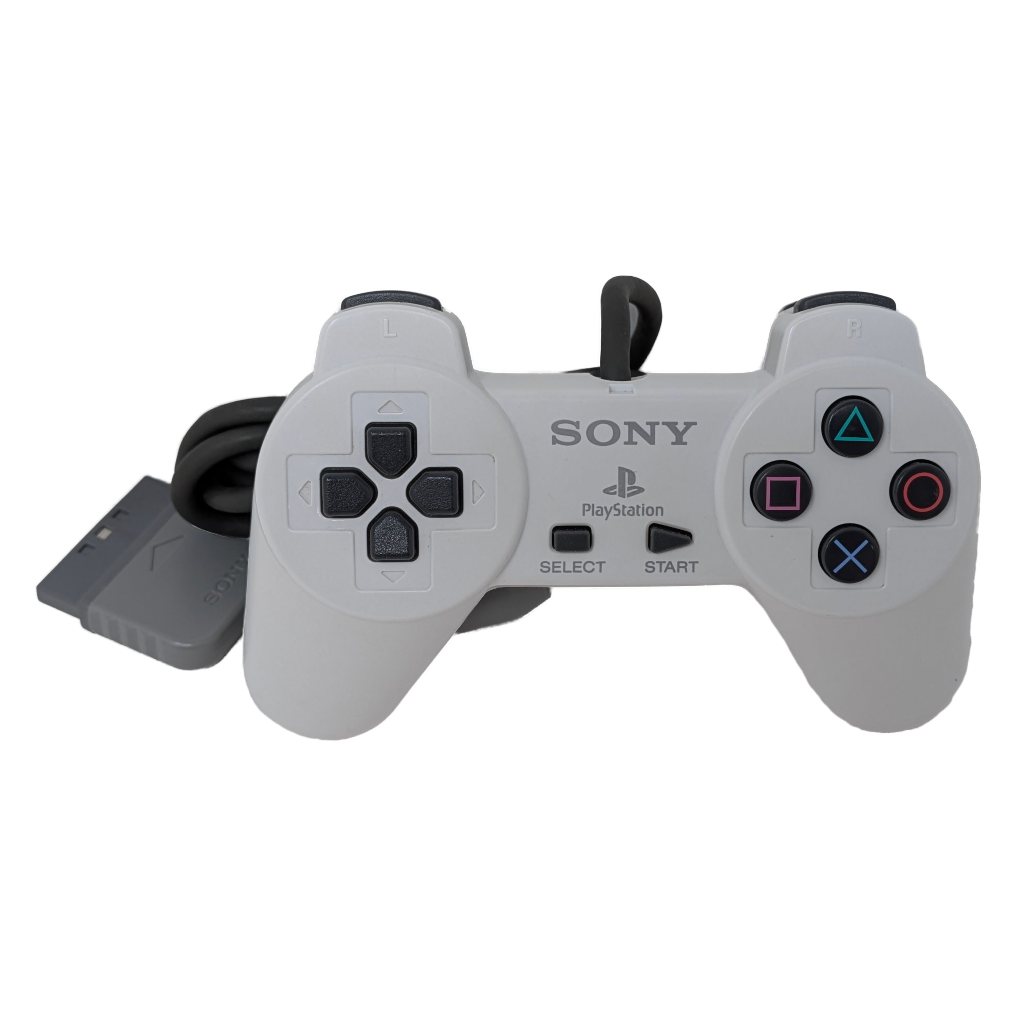 Playstation Controller (Non-Dualshock) - White - Video Game Accessory - Used - CaveGamers - Image 4
