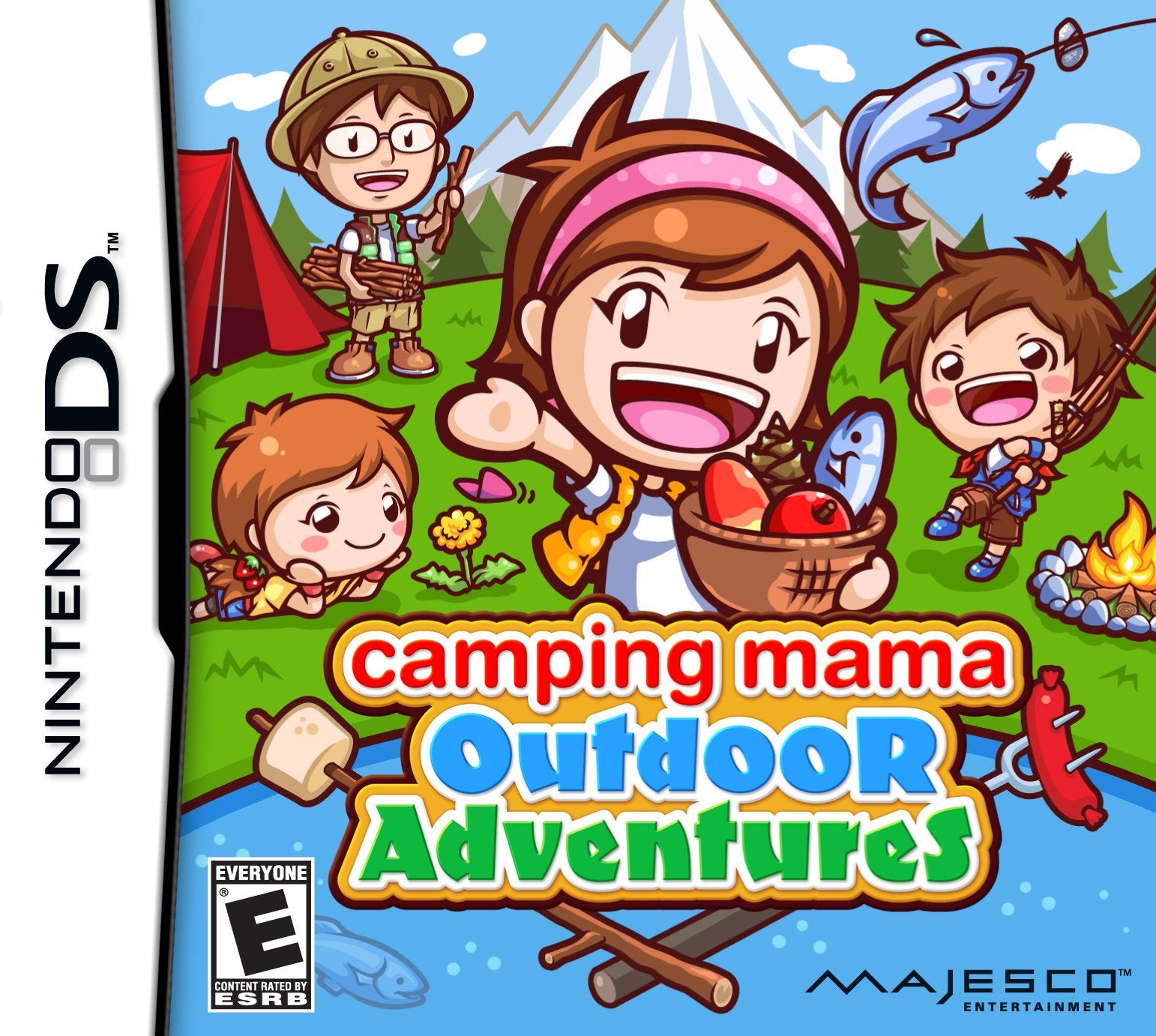 Camping Mama Outdoor Adventures DS - Video Game - Used - CaveGamers