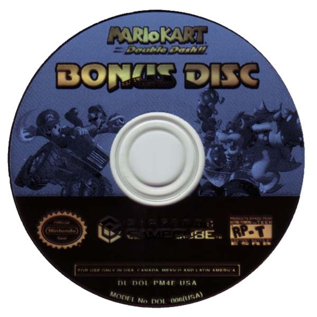 Mario Kart Double Dash Bonus Disc GameCube - Video Game - Used - CaveGamers - Image 3
