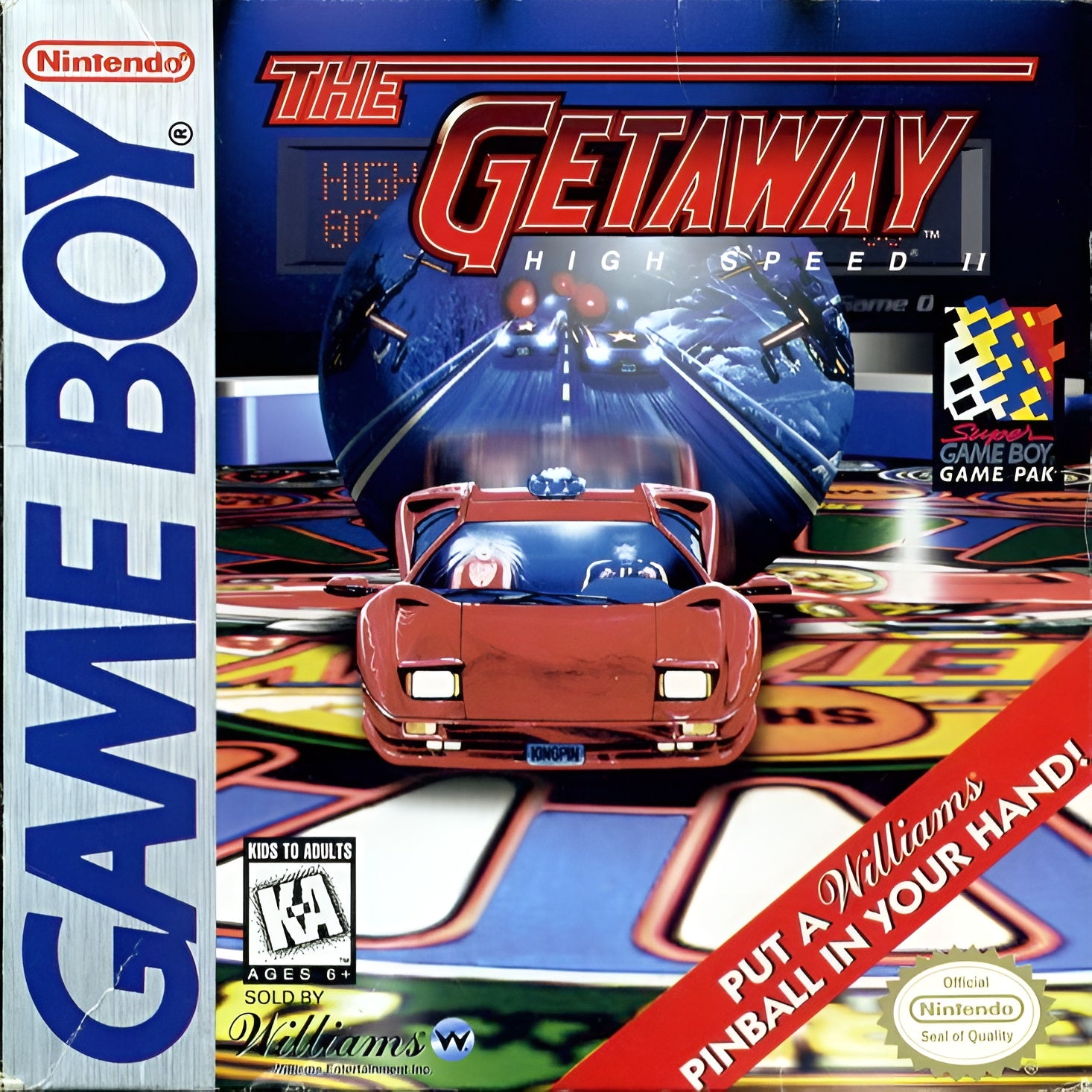 The Getaway: High Speed II Game Boy - Video Game - Used - CaveGamers