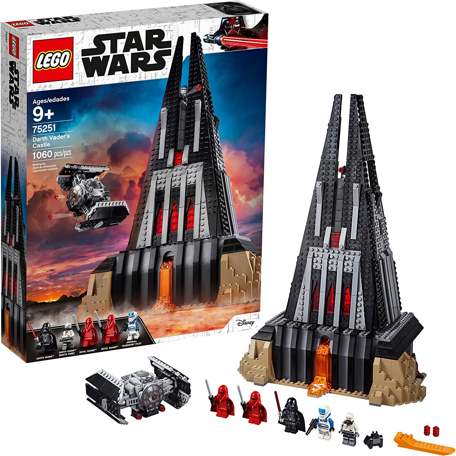 LEGO Star Wars Darth Vader's Castle 75251 Building Sets - Toys - New - CaveGamers