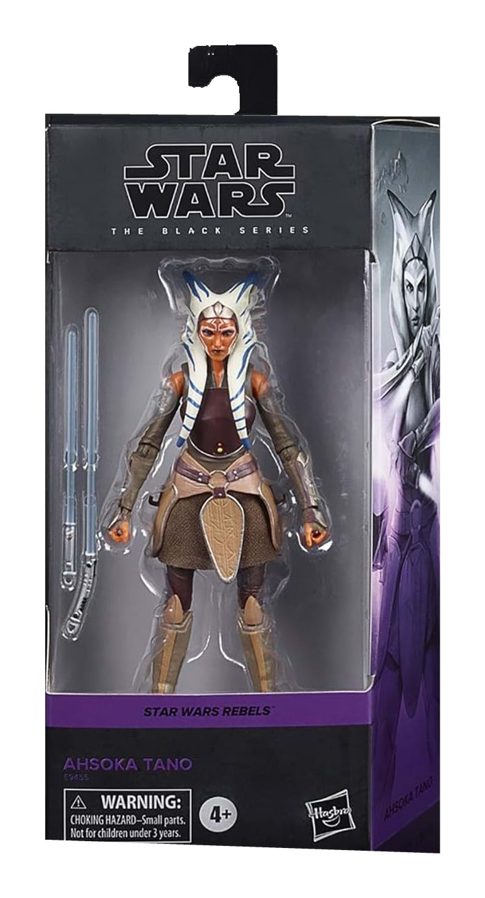 Star Wars: The Black Series - Ahsoka Tano (Rebels) Action Figure Action Figures - Toys - New - CaveGamers