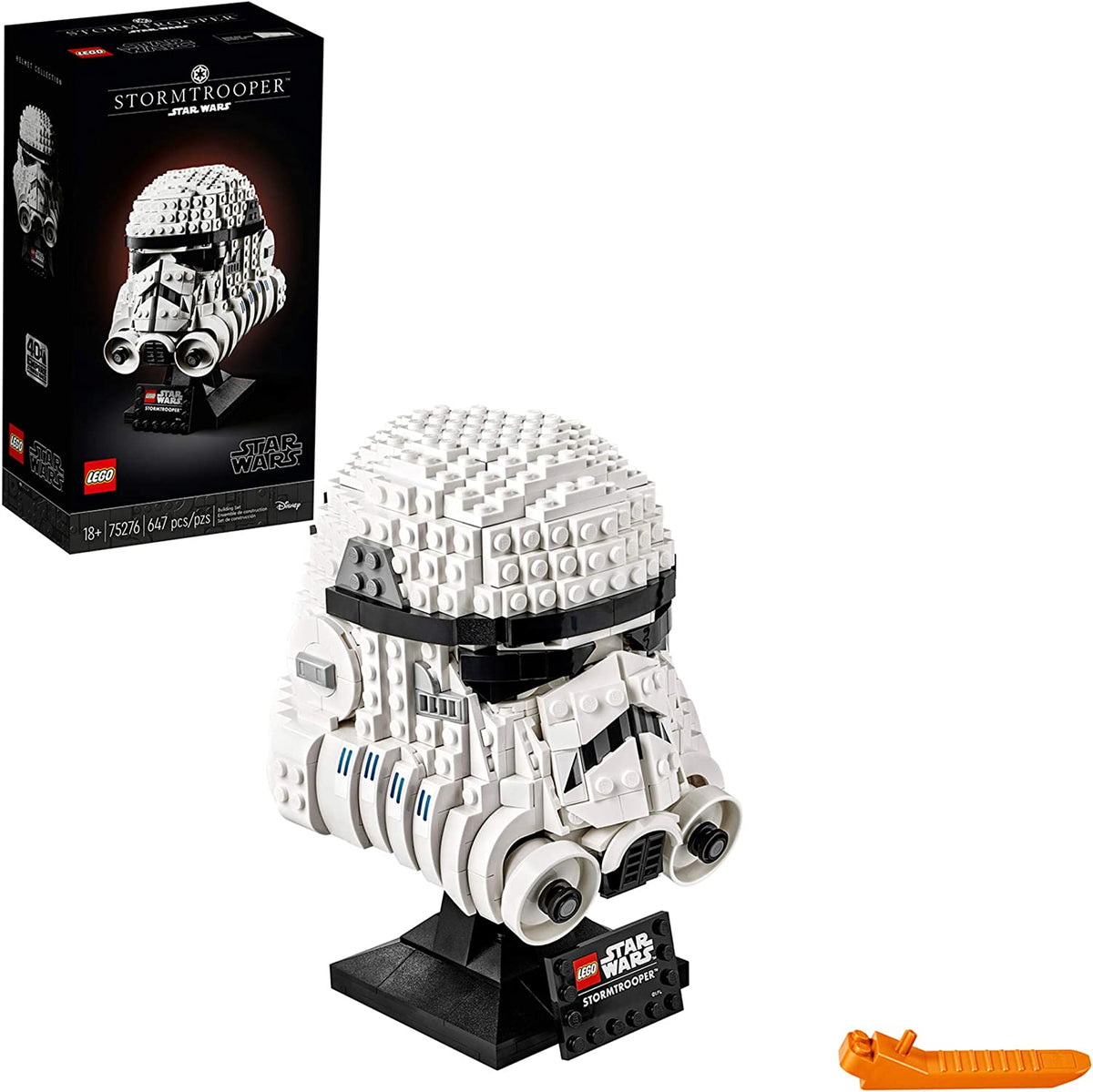 LEGO Star Wars Stormtrooper Helmet 75276 Building Sets - Toys - New - CaveGamers - Image 3