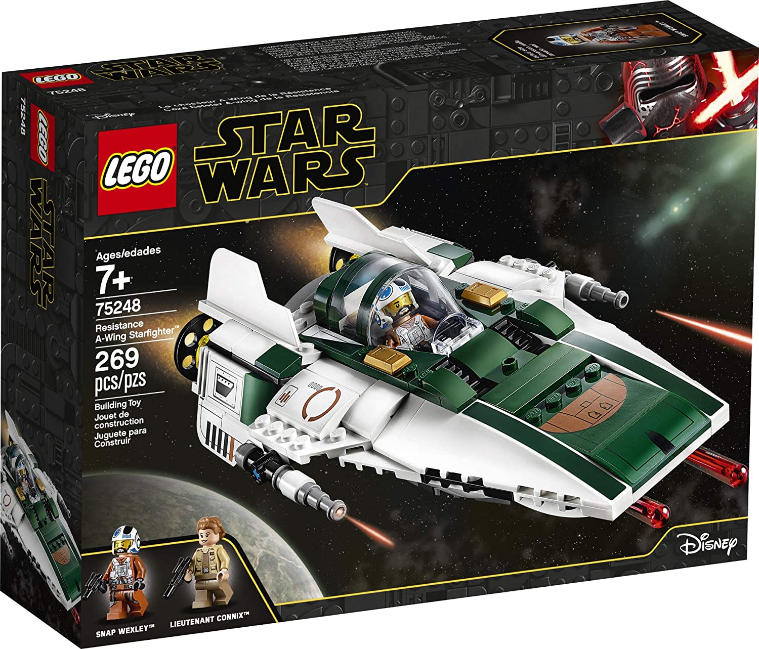 LEGO Star Wars Rise of Skywalker Resistance A Wing Starfighter 75248 Building Sets - Toys - New - CaveGamers - Image 3