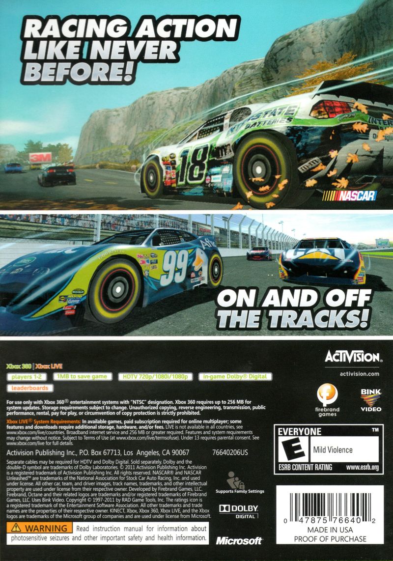 NASCAR: Unleashed