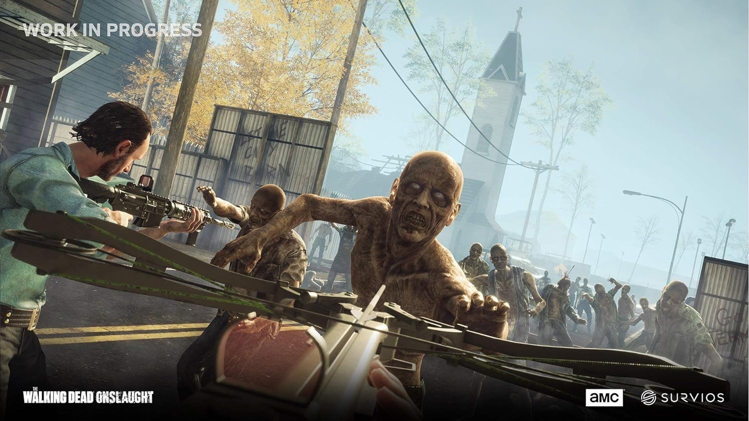 The Walking Dead: Onslaught [Europe] PS4 - Video Game - New - CaveGamers - Image 2