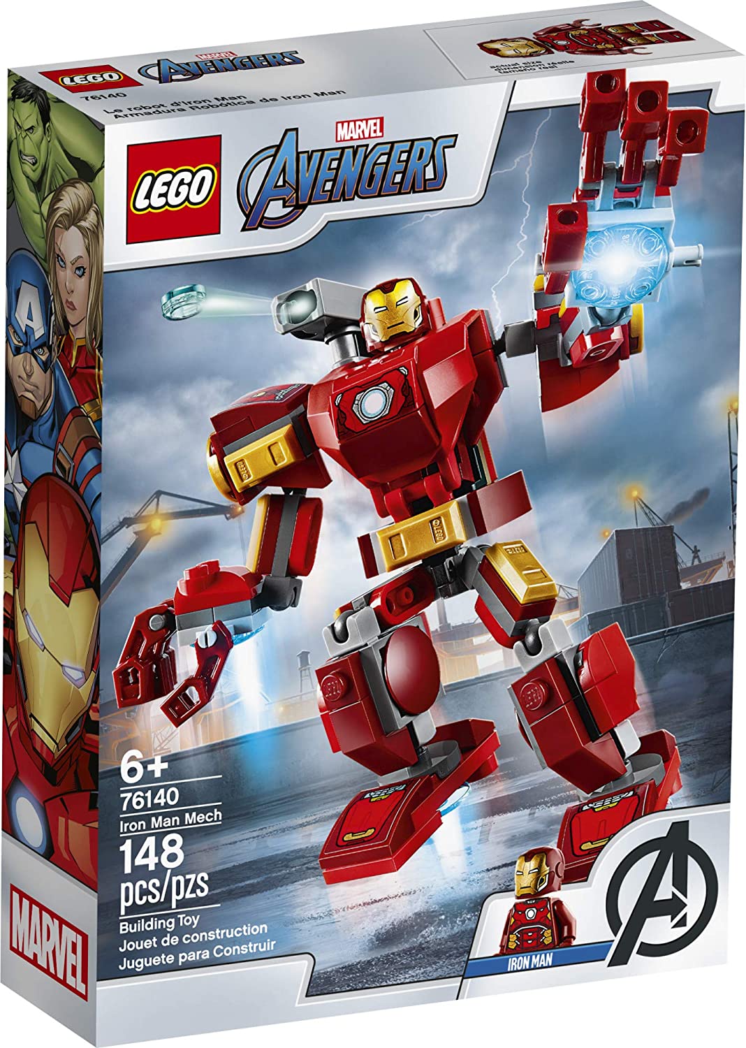 LEGO Marvel Avengers Iron Man Mech 76140 Building Sets - Toys - New - CaveGamers