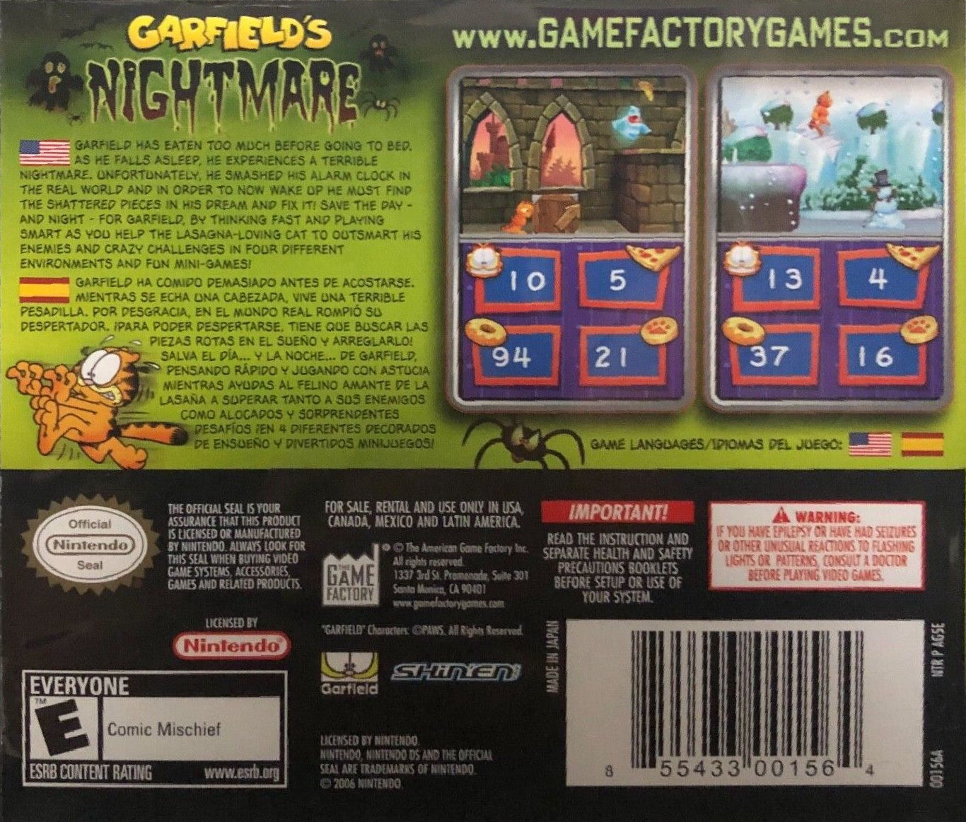 Garfield's Nightmare