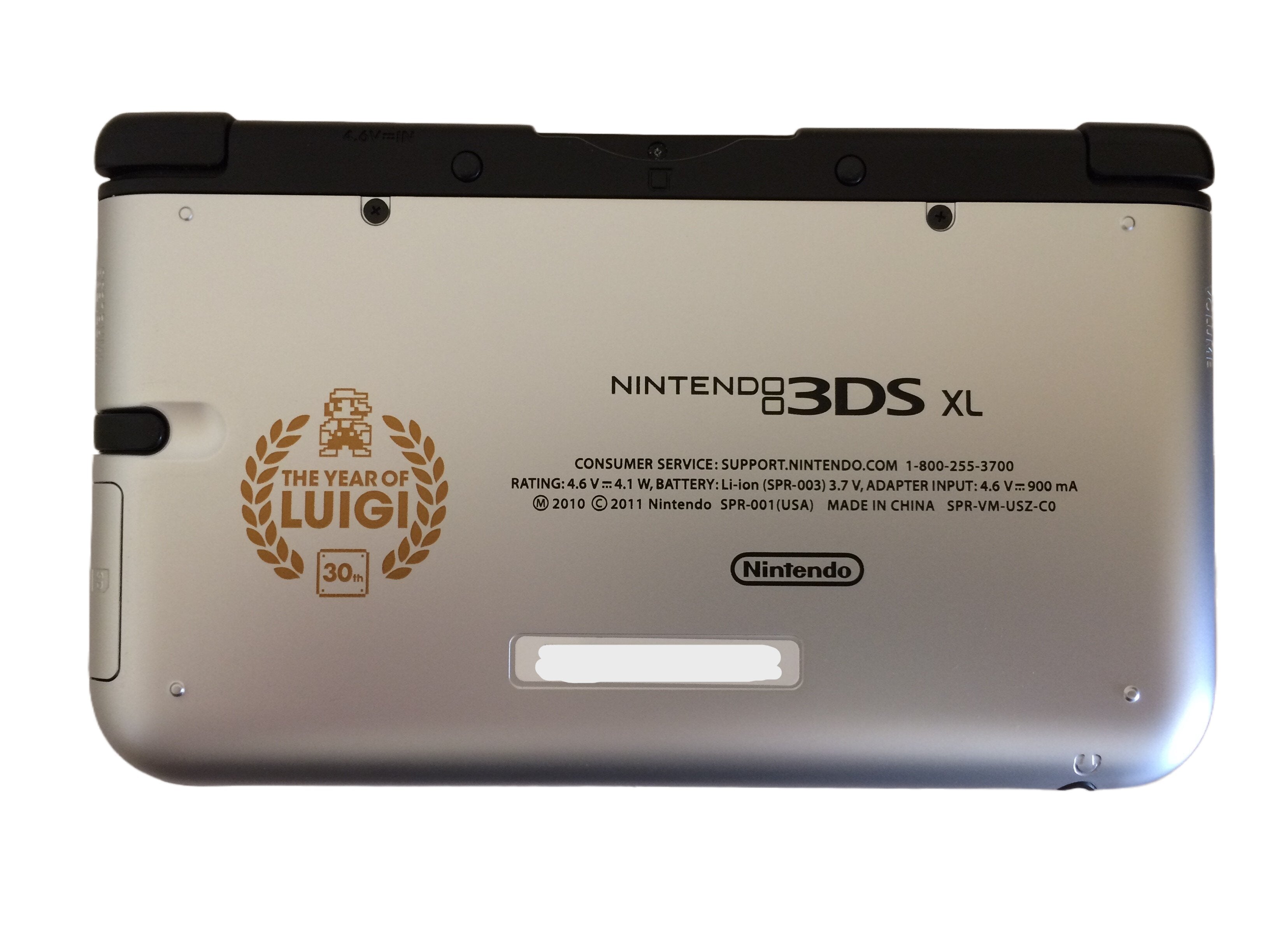Nintendo 3DS XL - Silver Mario & Luigi Dream Team Limited Edition