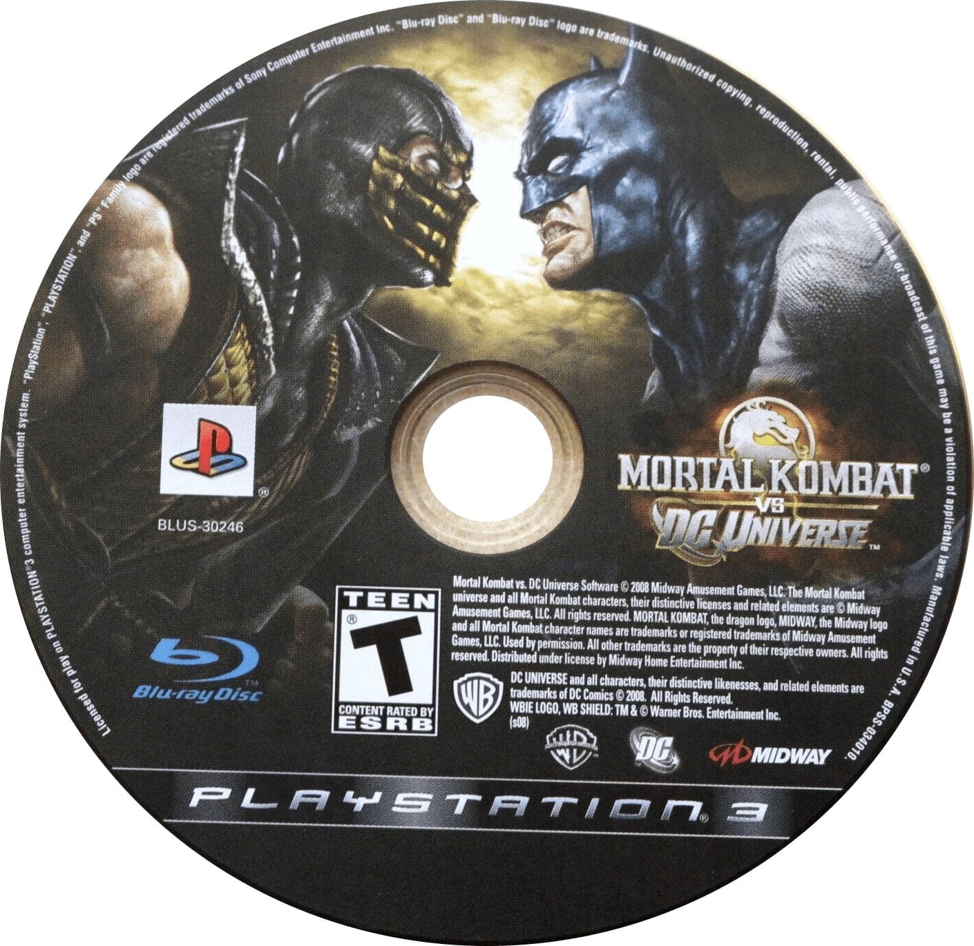 Mortal Kombat vs DC Universe PS3 - Video Game - Used - CaveGamers - Image 3