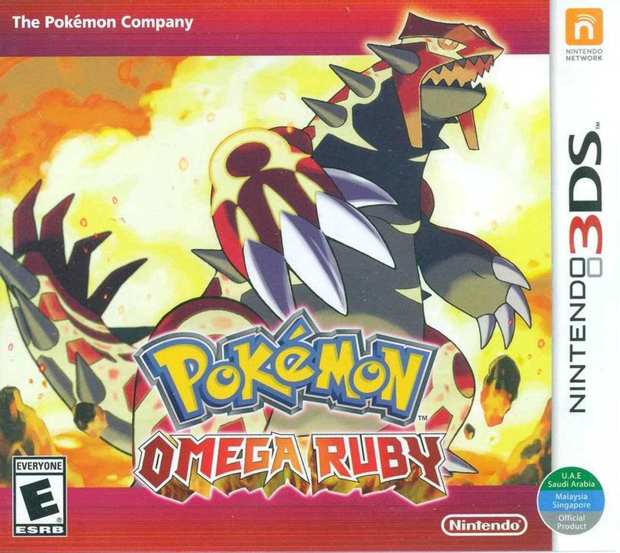 Pokemon Omega Ruby [Asia] 3DS - Video Game - New - CaveGamers