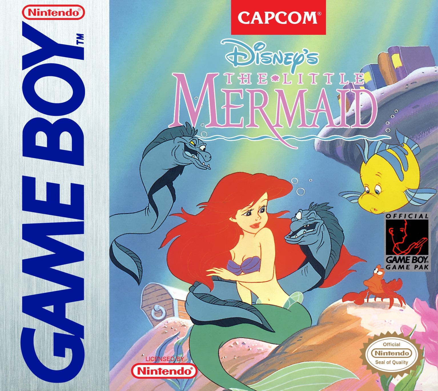 The Little Mermaid Game Boy - Video Game - Used - CaveGamers