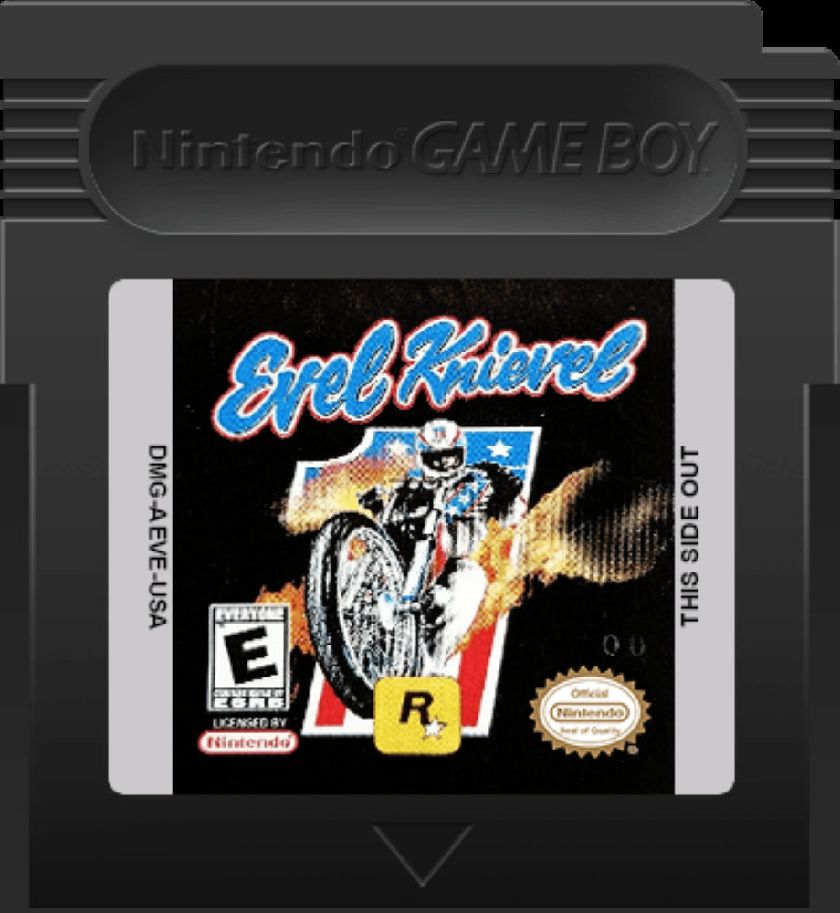 Evel Knievel Game Boy Color - Video Game - Used - CaveGamers - Image 2