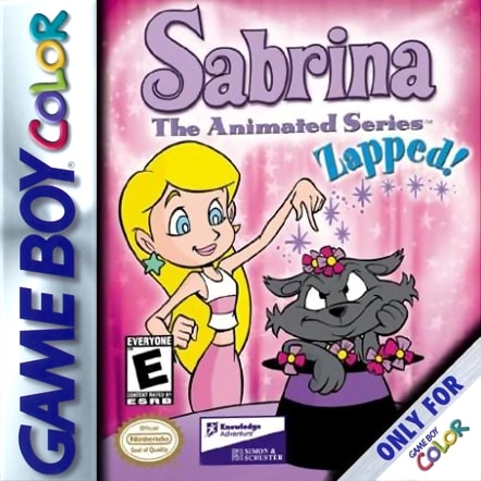 Sabrina the Animated Series Zapped! Game Boy Color - Video Game - Used - CaveGamers