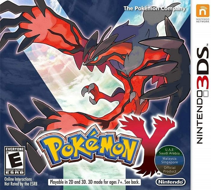 Pokemon Y [Asia] 3DS - Video Game - New - CaveGamers