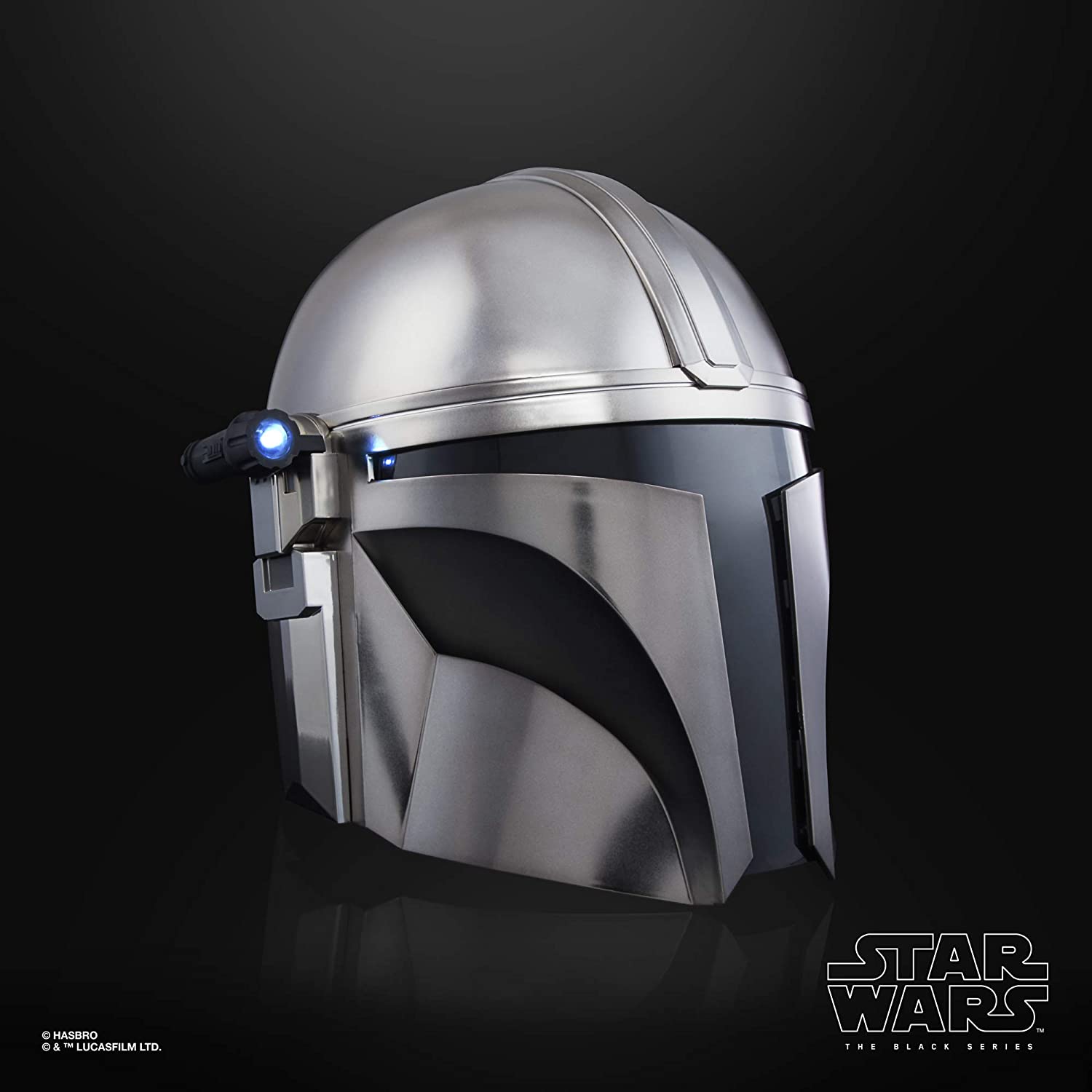Star Wars: The Black Series - The Mandalorian Electronic Helmet Prop Replicas - Toys - New - CaveGamers - Image 3
