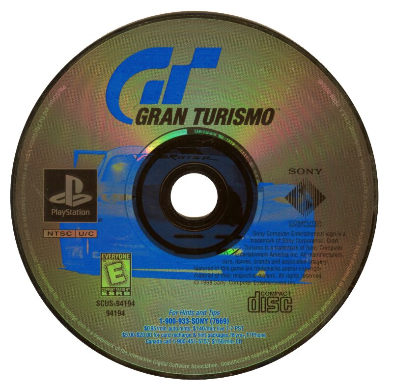 Gran Turismo Playstation - Video Game - Used - CaveGamers - Image 3